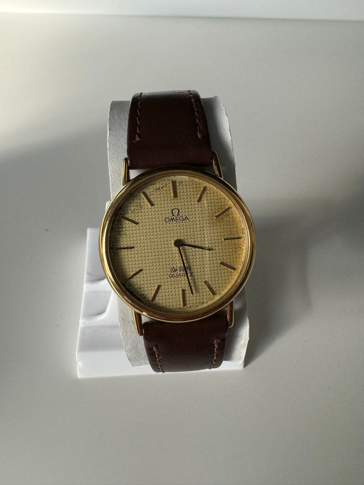 Omega De Ville Quartz Polshorloge Goudkleurig, Polshorloge, Omega, Goud, 1960 of later