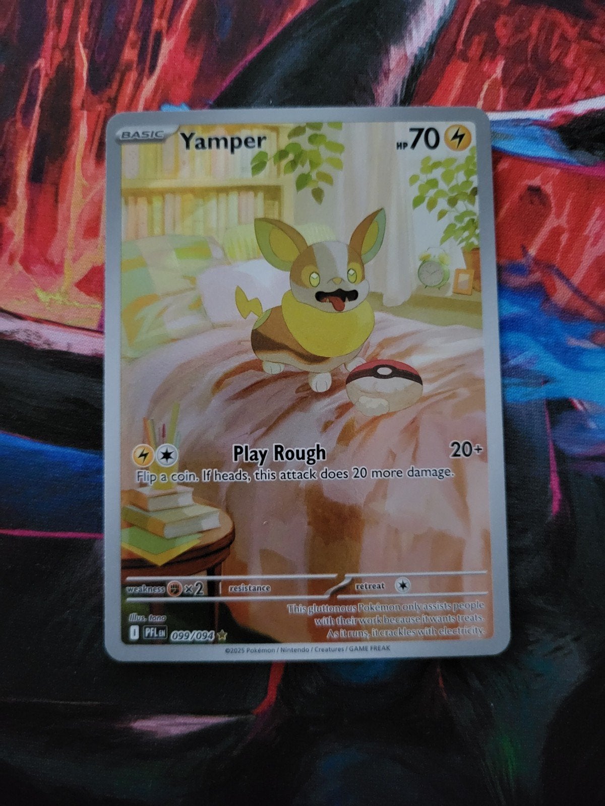 Yamper - Phantasmal Flames #099/094, Ophalen of Verzenden