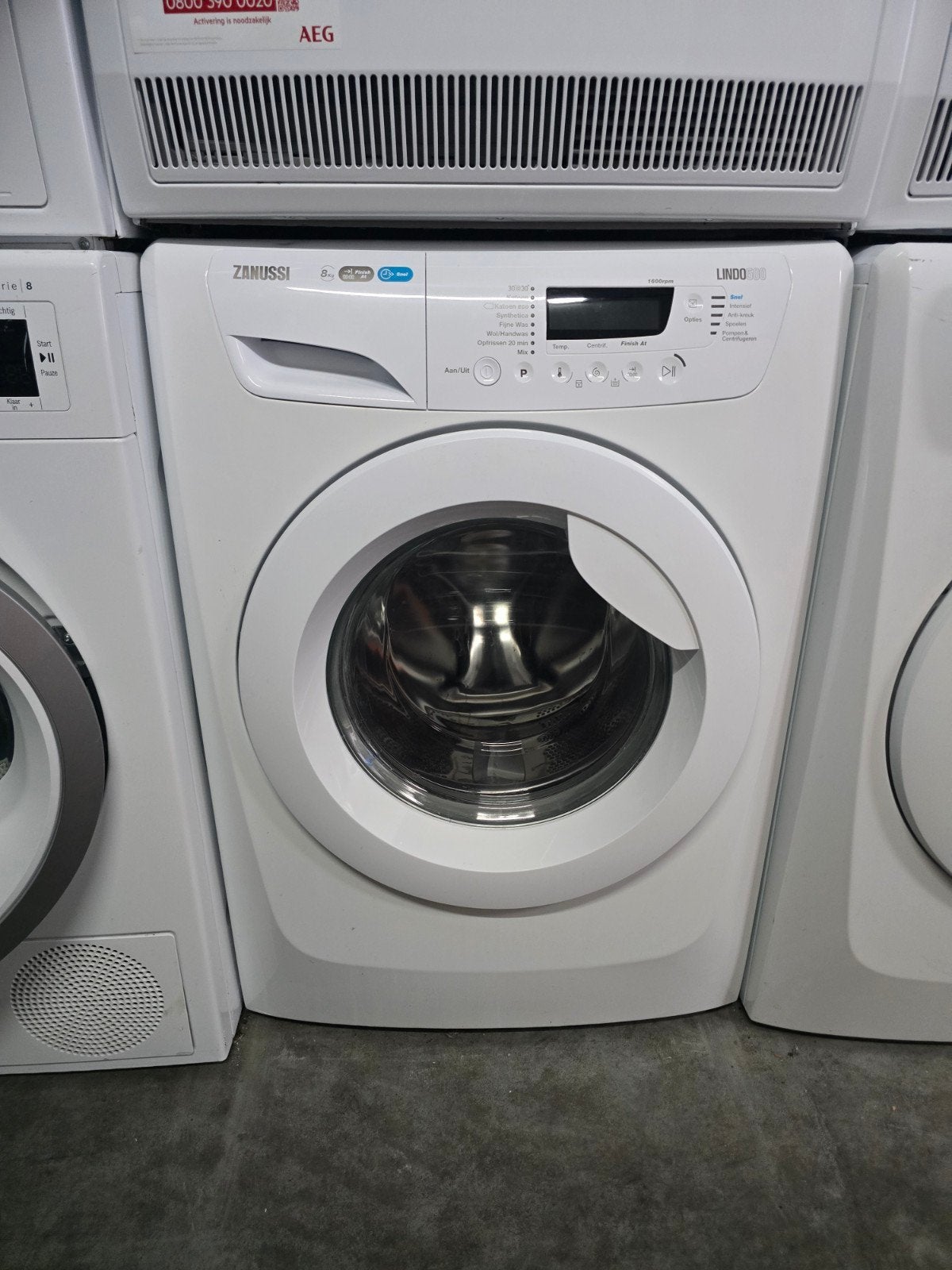 Keurige zanussi Lindo500 wasmachine! 8KG! 1600T! Garantie!✅️, Zanussi, Zanussi, Ophalen of Verzenden, Zo goed als nieuw