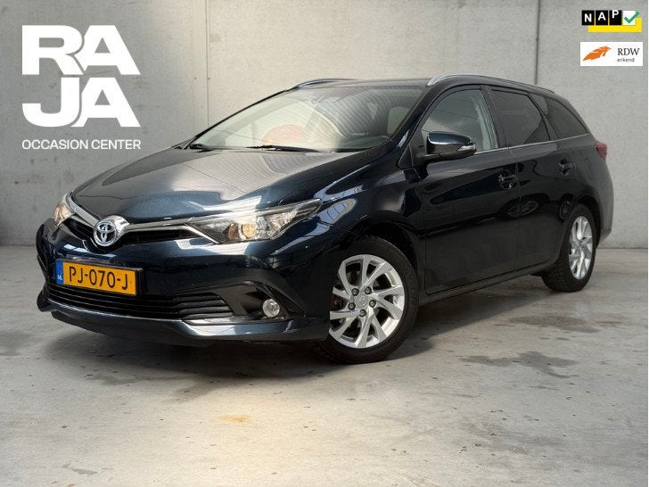 Toyota Auris Touring Sports 1.2T Dynamic NAP Cruise Clima Ca, Euro 6, 4 cilinders, Blauw, 116 pk