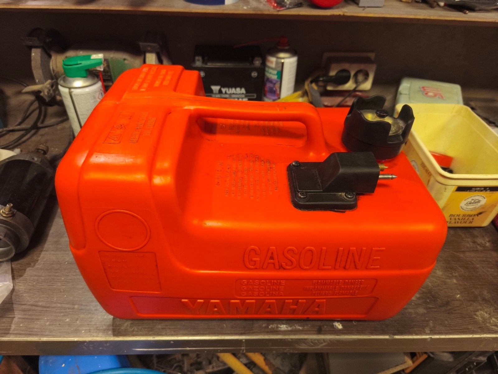 Yamaha buitenboordmotor brandstoftank - 12 liter, Watersport en Boten, Accessoires en Onderhoud, Ophalen of Verzenden, Gebruikt