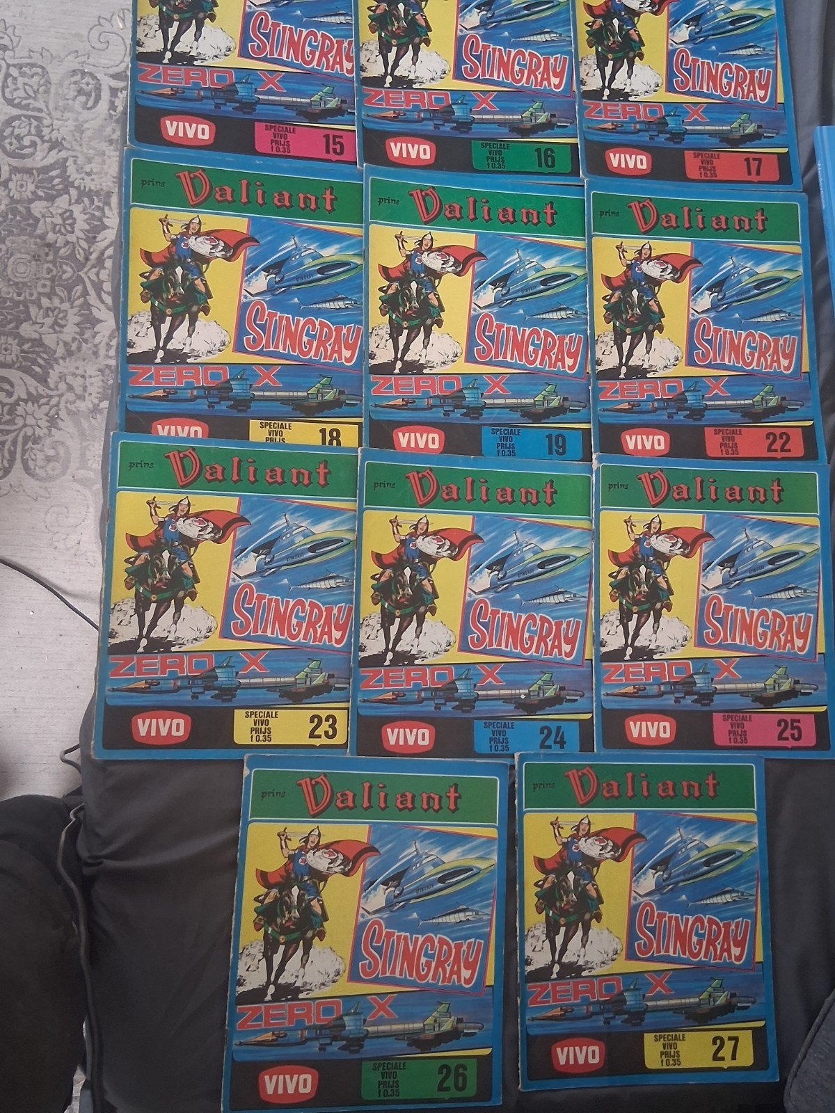 Valiant Vivo Stingray Zero-X Strips - Nummers 15-27, Verzamelen, Ophalen of Verzenden, 1960 tot 1980, Nederland, Tijdschrift