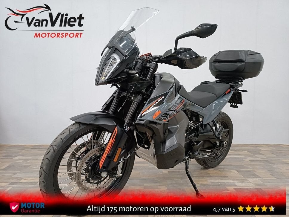 Topstaat.! Ktm 890 adventure bj 2021 Zie Foto\'s.! Tech pack, 2 cilinders, Motorrijbewijs A, Bedrijf, Onbekend