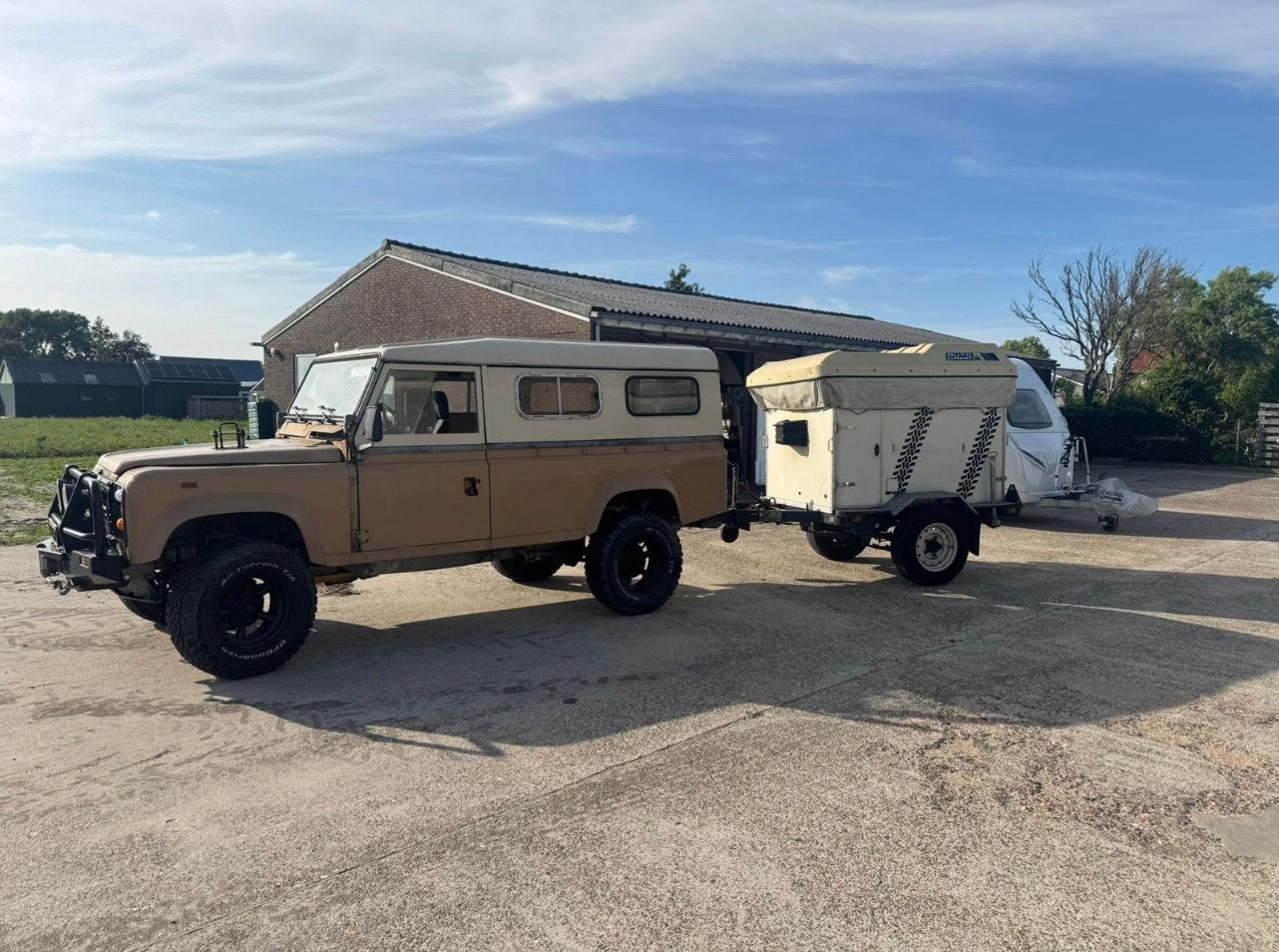 Sankey overland offroad trailer, Caravans en Kamperen, Overige kleuren, Tot en met 3, Ophalen, Overige merken