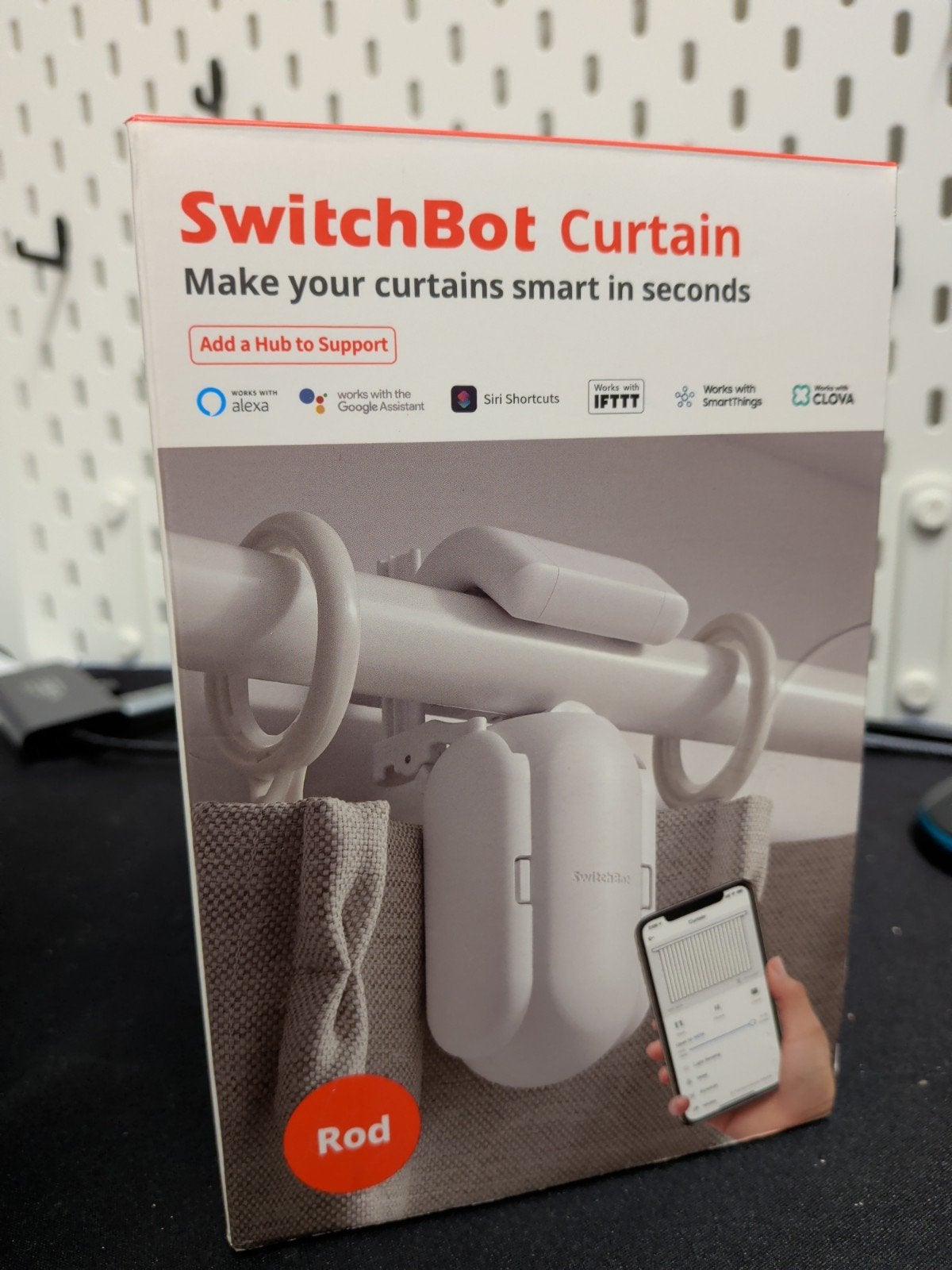 Used SwitchBot Curtain - rod, Ophalen of Verzenden, Gebruikt