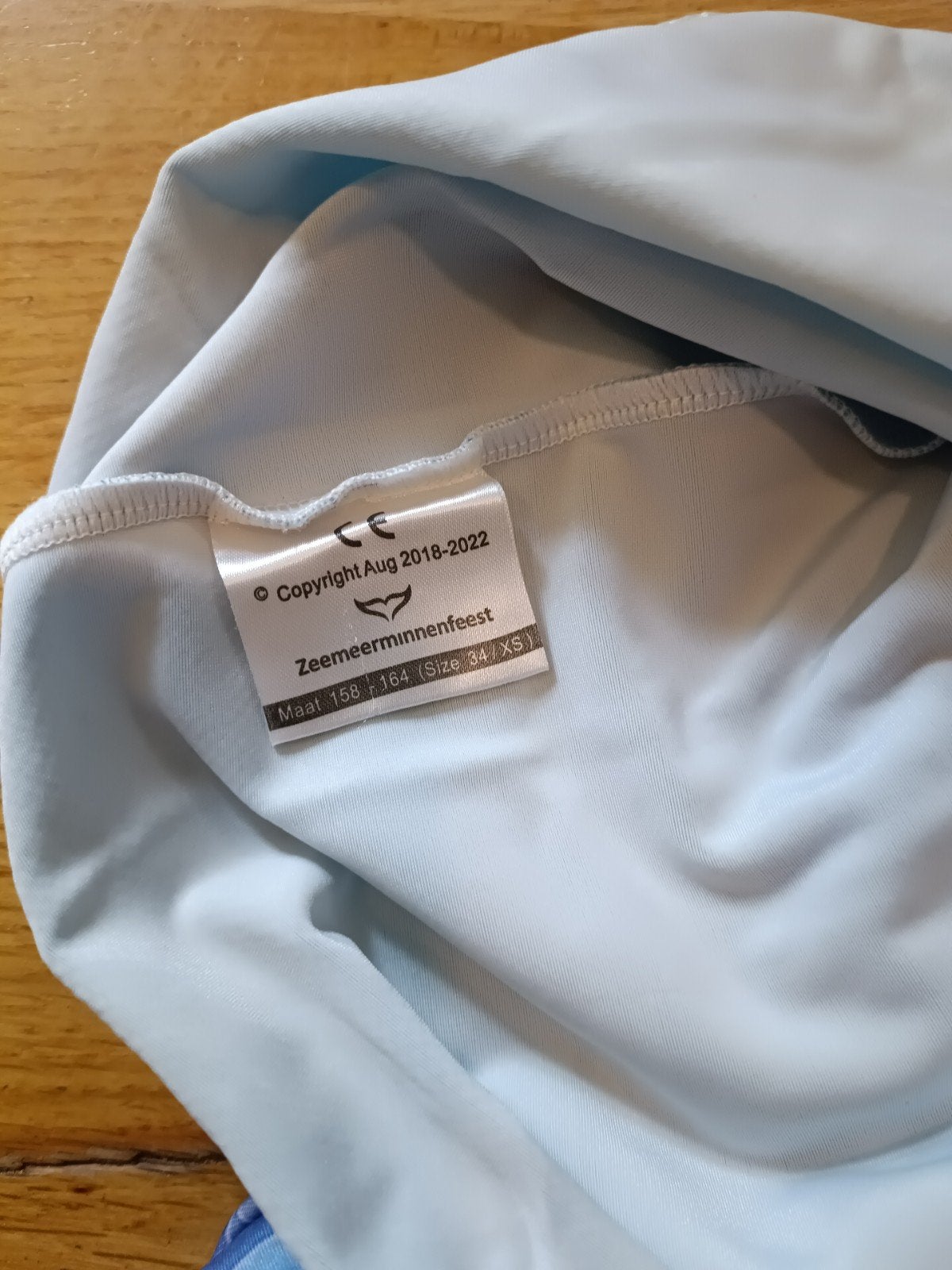 Zeemeerminstaart met monovin - Zeemeerminnenfeest, Kleding | Dames, Overige typen, Meerkleurig, Ophalen of Verzenden, Zo goed als nieuw
