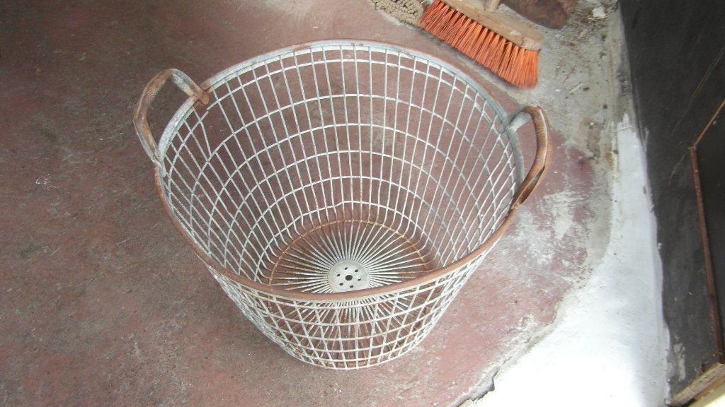 Stalen mand, Ophalen, Gebruikt, Rond, Overige materialen