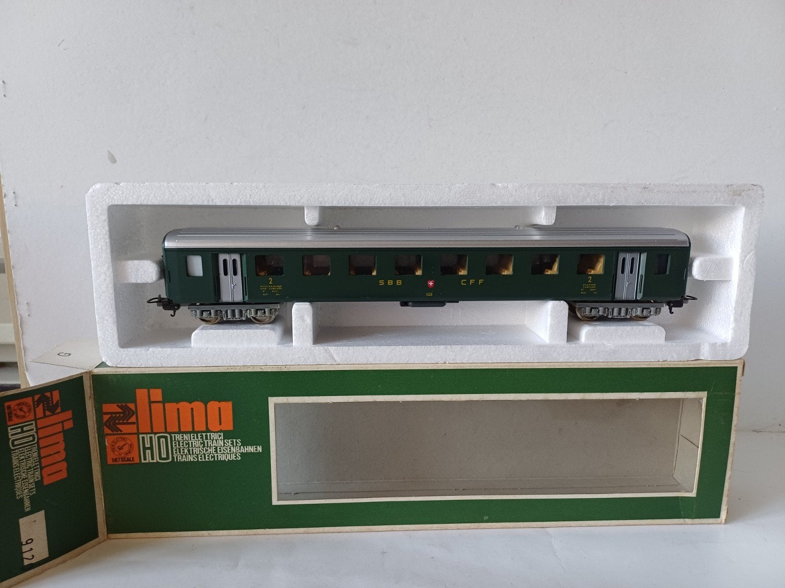 Lima HO H0 1:87 SBB CFF Switzerland, Gelijkstroom, Wagon, Ophalen of Verzenden, Zo goed als nieuw