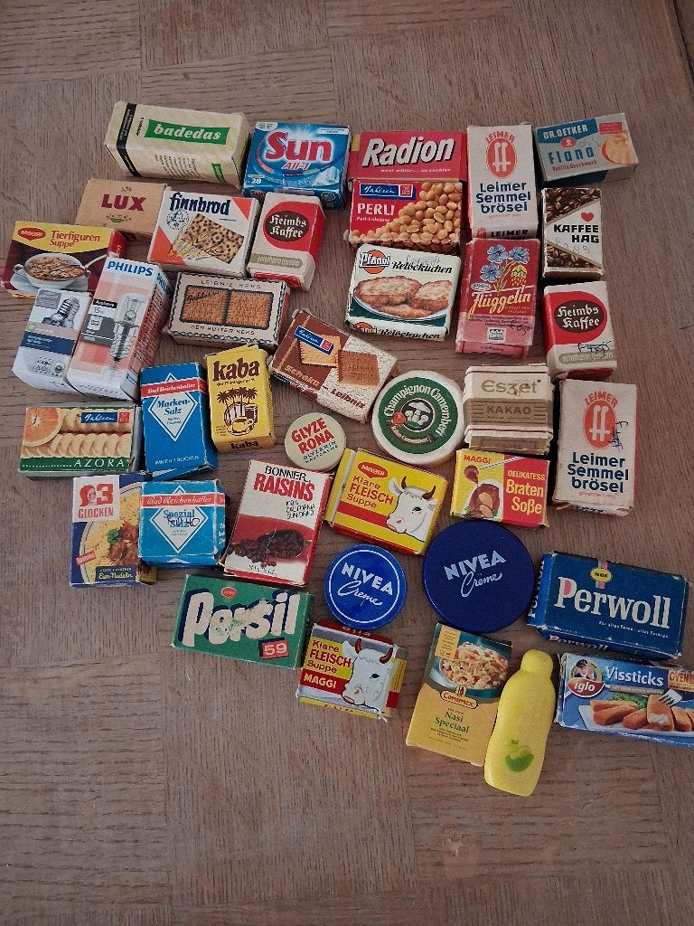 Vintage speelgoed boodschappen, Ophalen of Verzenden, Gebruikt, Overige materialen, Speelkeuken-accessoire