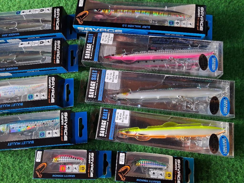 Pluggen Set zoutwater (Savage Gear)...10 stuks!, Watersport en Boten, Tinstraat, Savage Gear, Overige typen, Nieuw