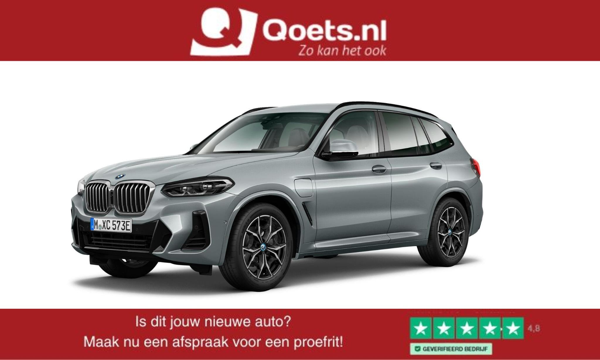 BMW X3 xDrive30e M Sport - Stoelverwarming voor/achter - Com, Auto's, BMW, Gebruikt, Skiluik, Bedrijf, Vierwielaandrijving