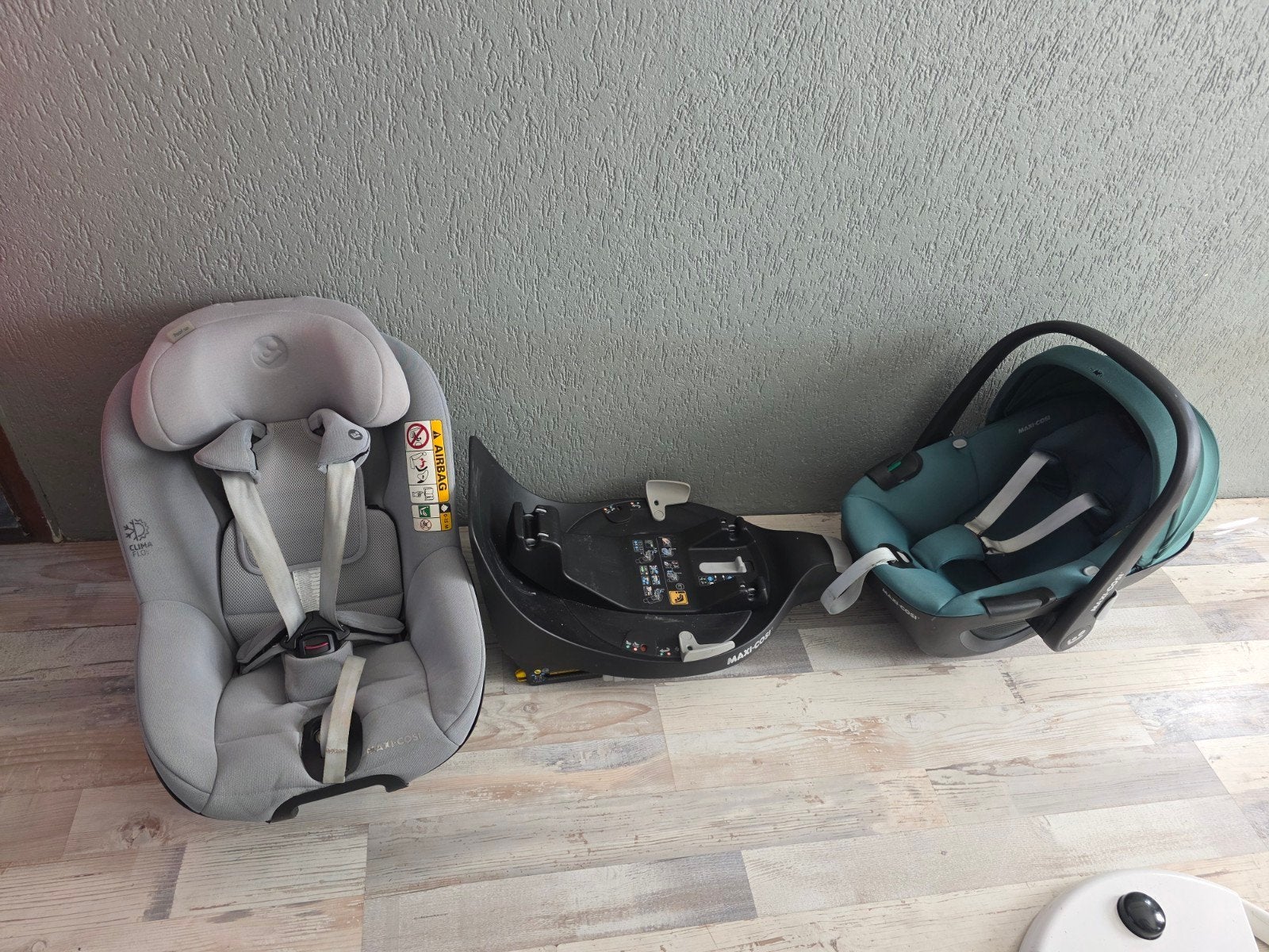Maxi-Cosi Pearl 360 én 360 Pebble autostoel met Isofix base, Kinderen en Baby's, Ophalen, Verstelbare rugleuning, 0 t/m 18 kg