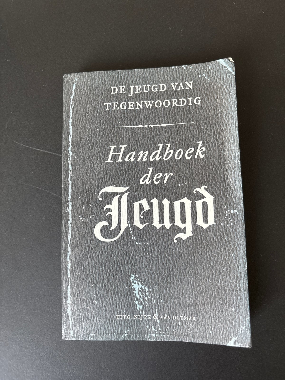Handboek der Jeugd - De Jeugd van Tegenwoordig, Ophalen of Verzenden, Gelezen, Non-fictie