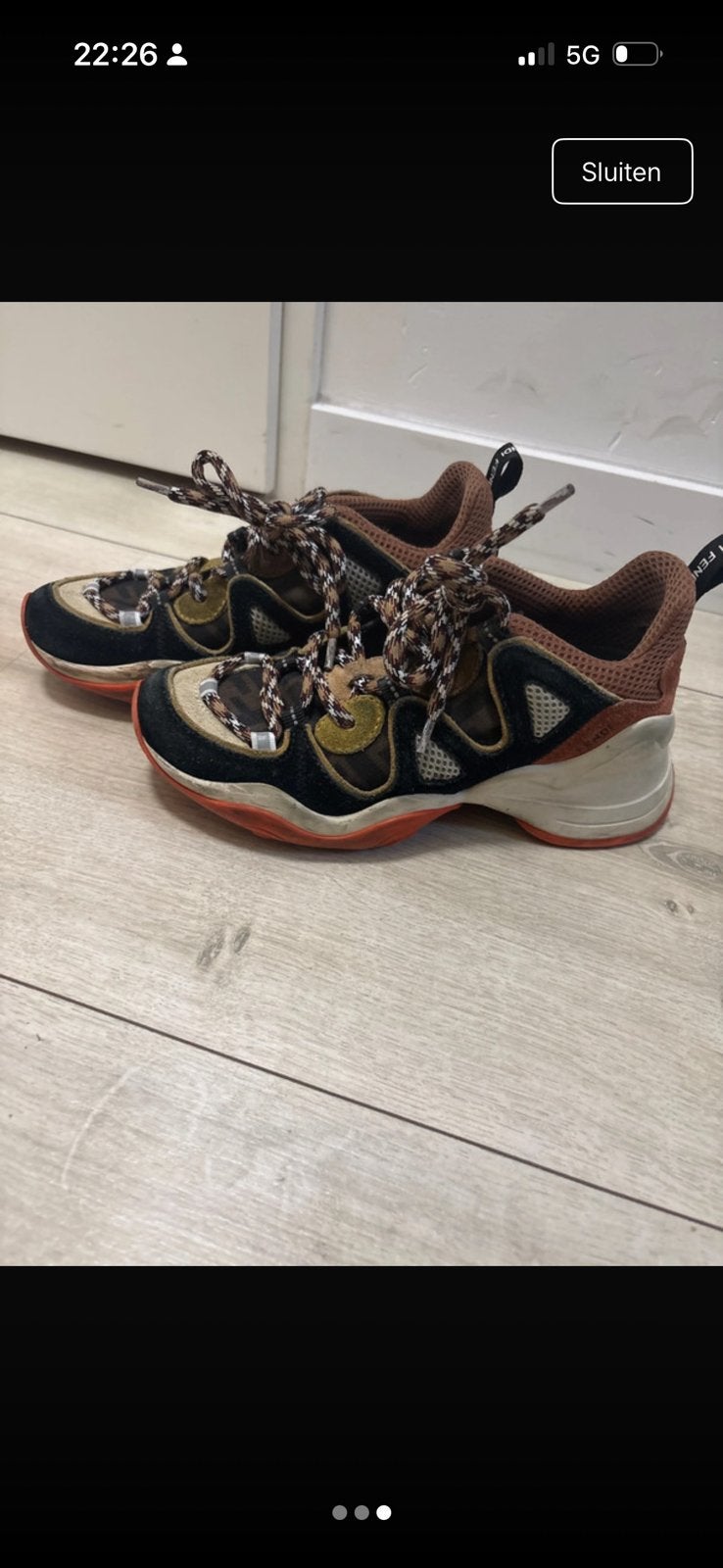 Fendi sneakers, Ophalen of Verzenden, Sneakers of Gympen