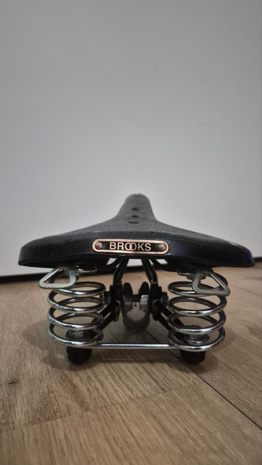 Brooks B66S leren zadel - Comfort en duurzaamheid, Gebruikt, Leer, Ophalen of Verzenden, Brooks
