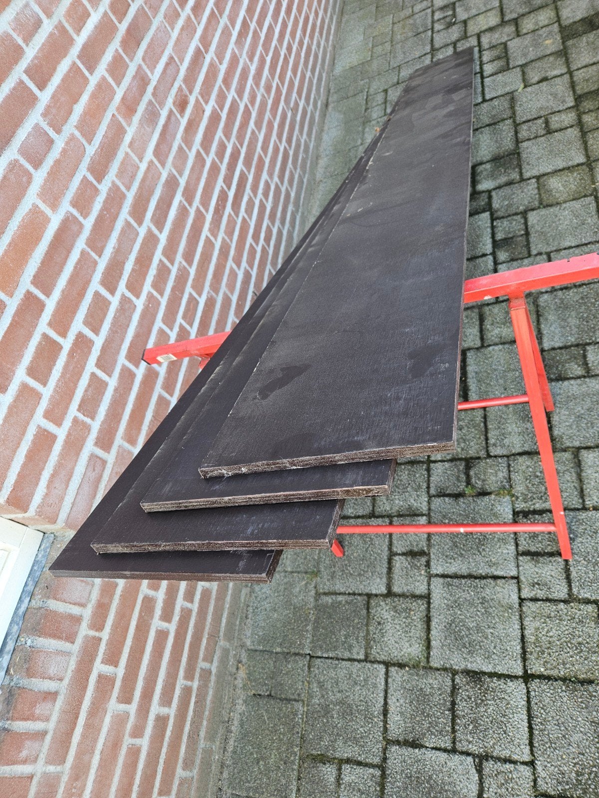 12mm Betonplex Stroken 250x25cm, Doe-het-zelf en Verbouw, Ophalen, Minder dan 25 mm, Overige typen, Nieuw