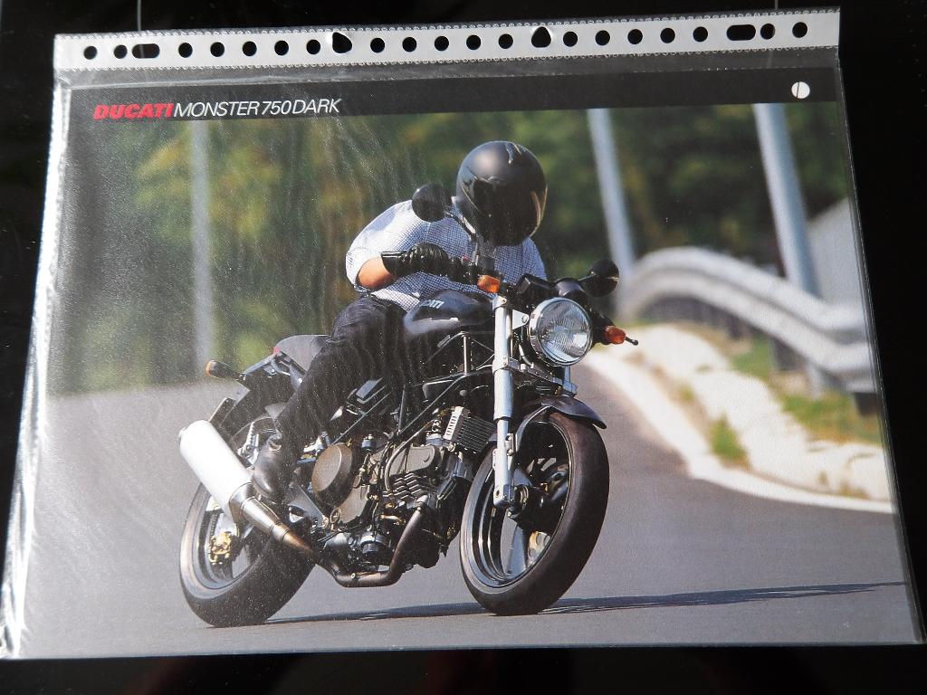folder Ducati Monster DARK 750, Verzenden, Ducati
