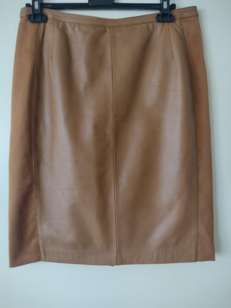 Leuk nep leren rokje maat40 Mart Visser, Kleding | Dames, Ophalen of Verzenden, Zo goed als nieuw, Zwart, Boven de knie