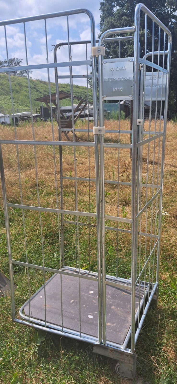 Rol container, Doe-het-zelf en Verbouw, Transportwagens, 100 liter of meer, Ophalen, Transportkar