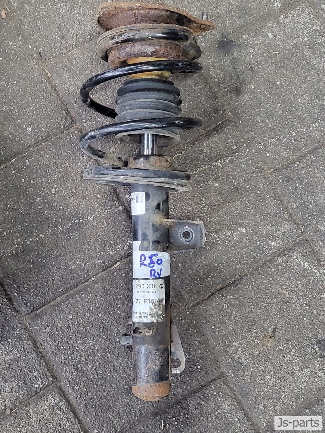 Veerpoot rechtsvoor Mini R50/R53, Auto-onderdelen, Gebruikt, -, -, Ophalen of Verzenden