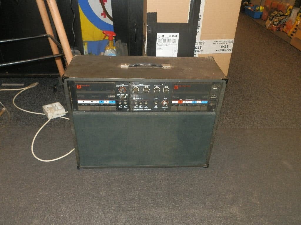 Philips D6650 studio 11 cassetterecorder versterker, Ophalen of Verzenden, Dubbel, Philips, Auto-reverse
