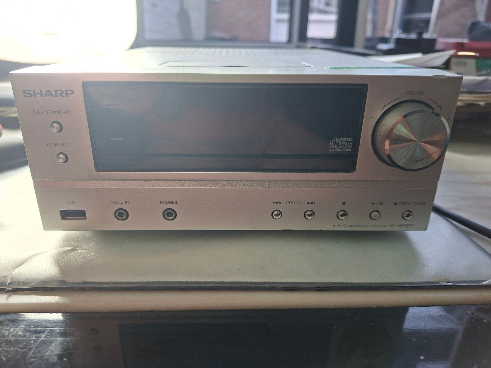 SHARP CD SPELER MET BOXEN nominaal 50 watt, max 100 watt., Ophalen of Verzenden, Overige merken