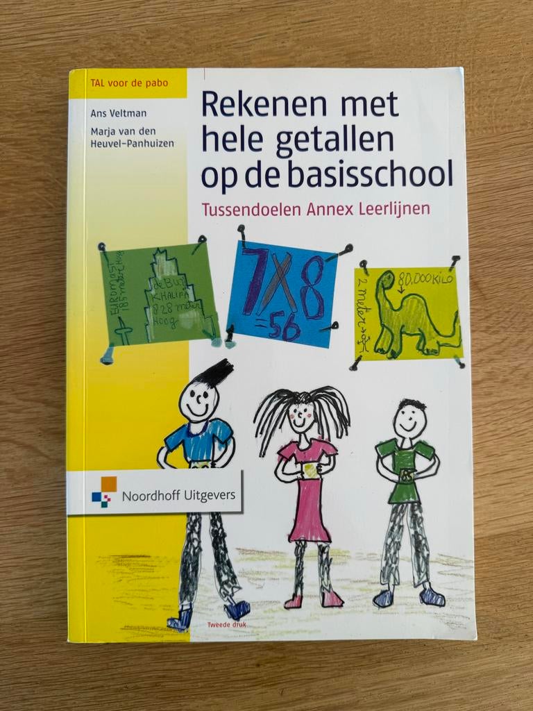 Rekenen met hele getallen op de basisschool, Boeken, Studieboeken en Cursussen, Ophalen of Verzenden, Gamma, Zo goed als nieuw