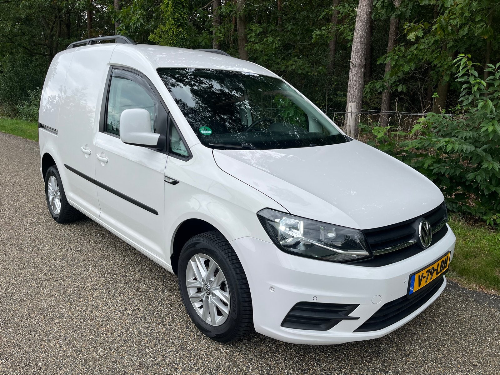 Volkswagen Caddy 1.0 TSI 102pk Camera AC Marge, Auto's, Voorwielaandrijving, Stof, Volkswagen, Wit
