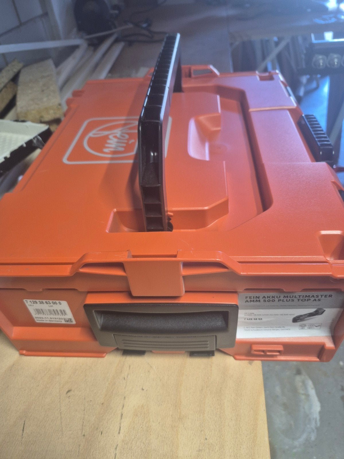 Fein Systainer/Opbergbox met nieuwe accessoires, Ophalen of Verzenden, Zo goed als nieuw
