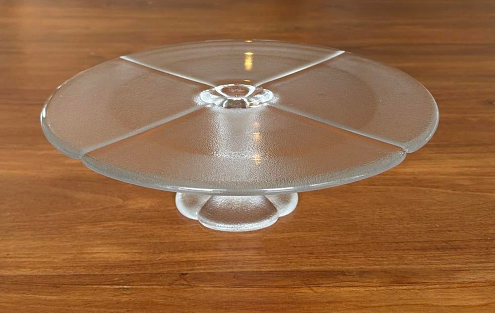 Rosenthal Clover taartplateau, Ophalen of Verzenden, Overige stijlen, Glas, Schaal of Schalen