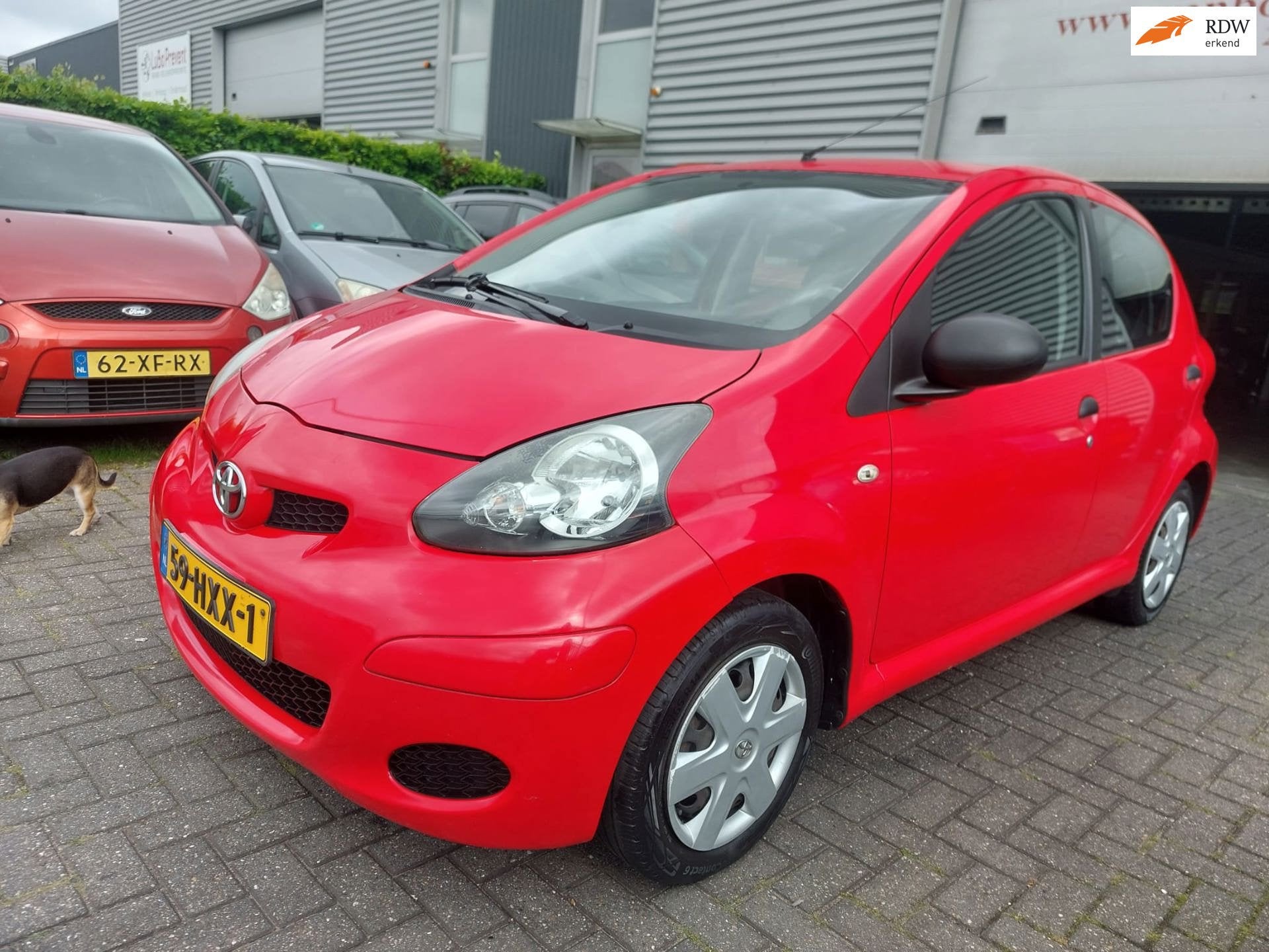 Toyota Aygo 1.0-12V Access 5 deurs, Auto's, Toyota, Voorwielaandrijving, Stof, Gebruikt, 4 stoelen