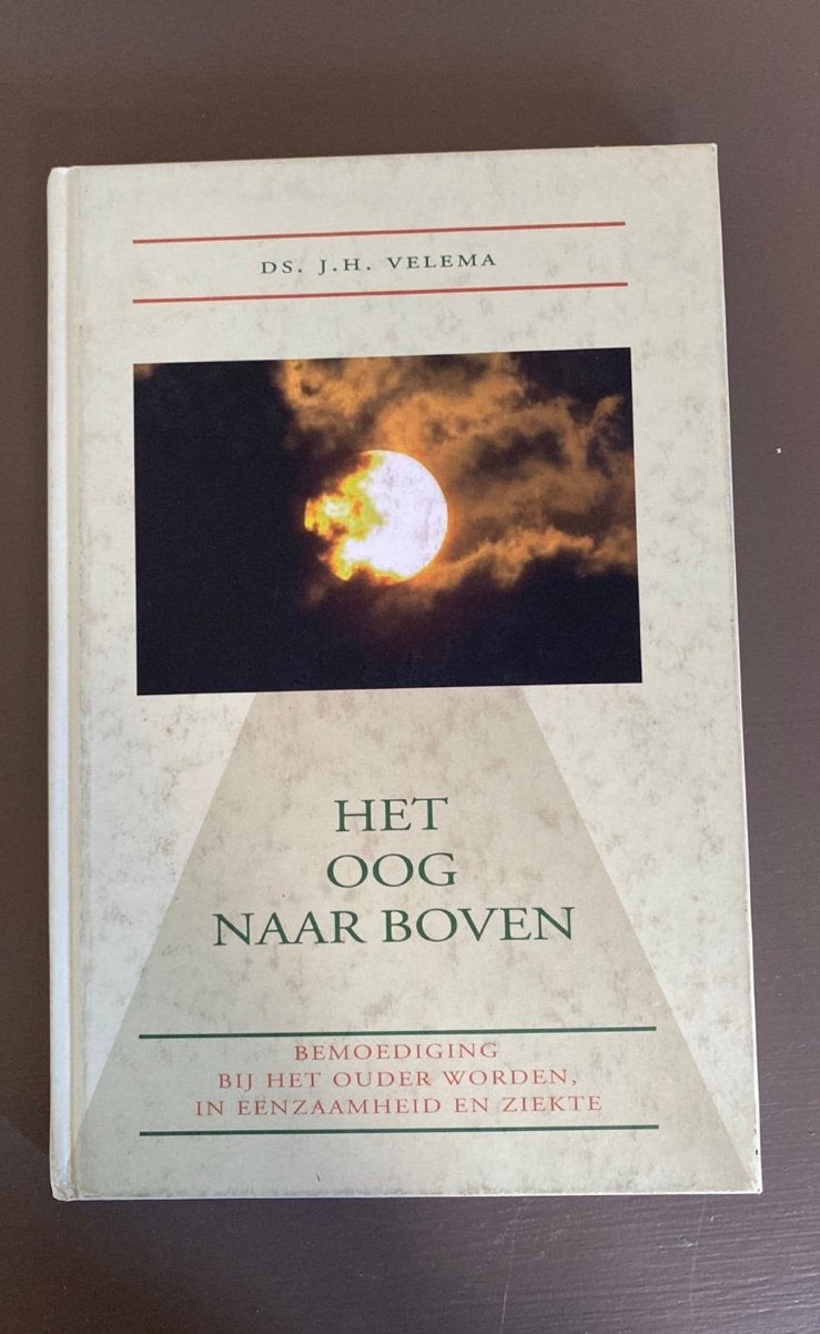 Ds. J.H. Velema - Het oog naar Boven, Ophalen of Verzenden, Zo goed als nieuw