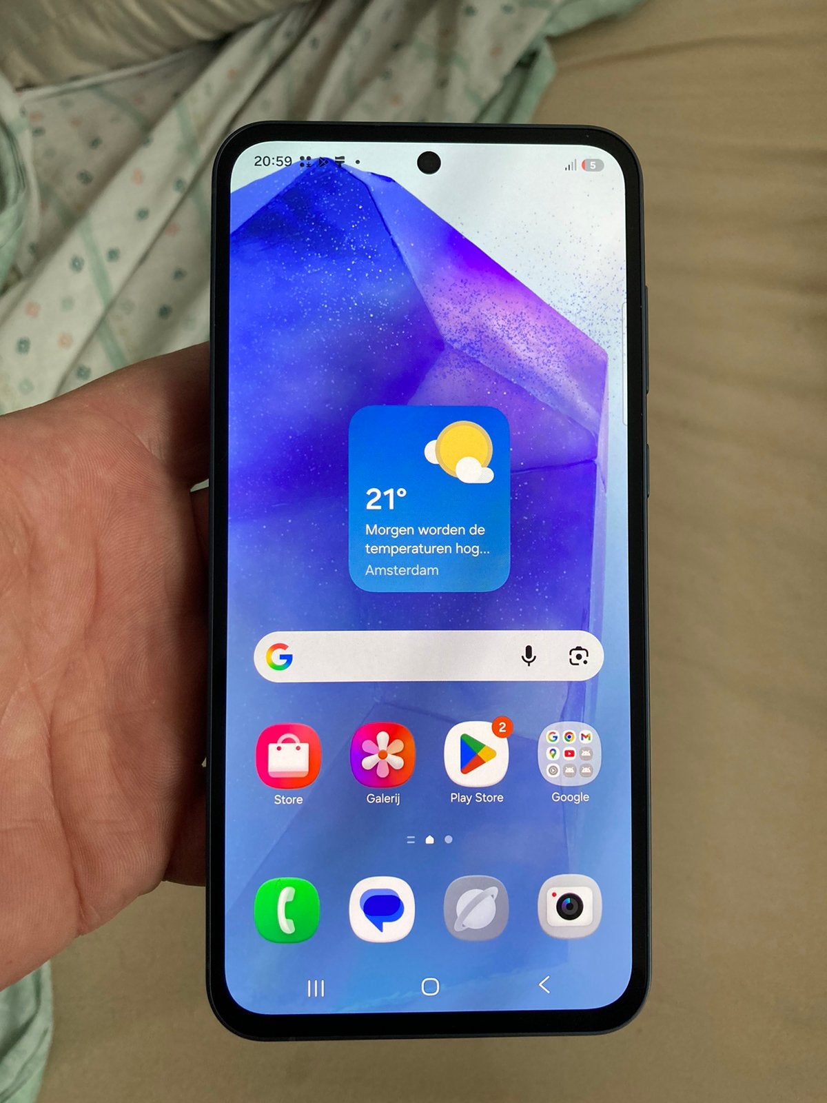 Samsung A55-128 GB 5G in Nieuwstaat amper gebruikt