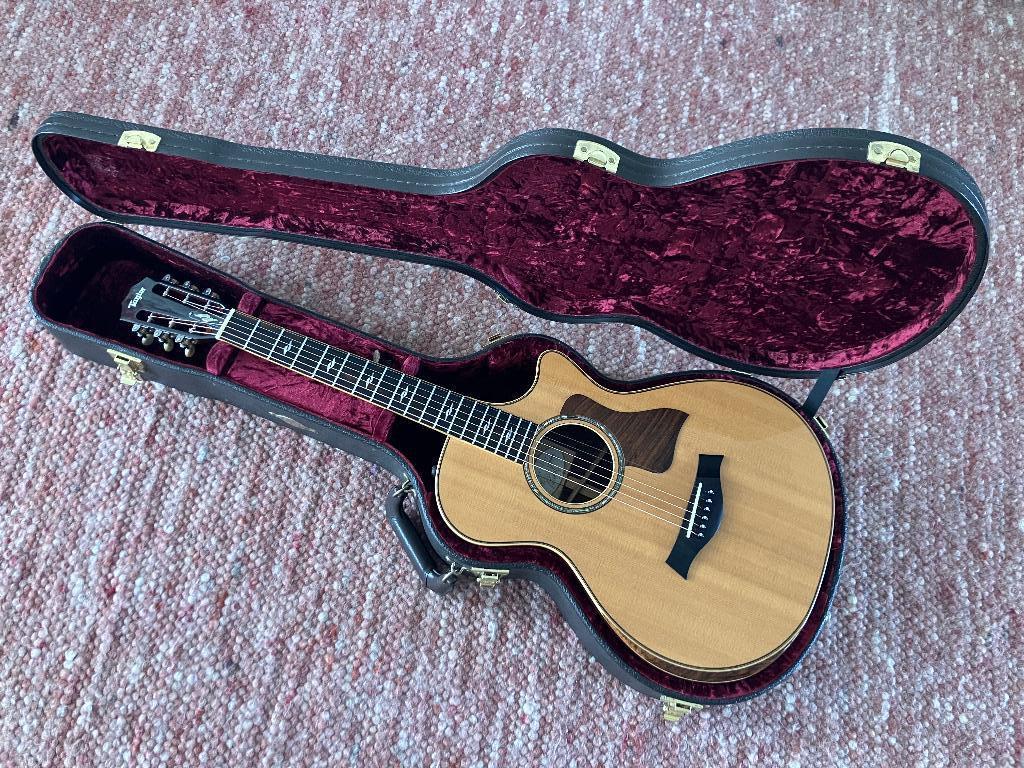 Taylor akoestische gitaar, Muziek en Instrumenten, Snaarinstrumenten | Gitaren | Akoestisch, Ophalen, Zo goed als nieuw, Western- of Steelstringgitaar