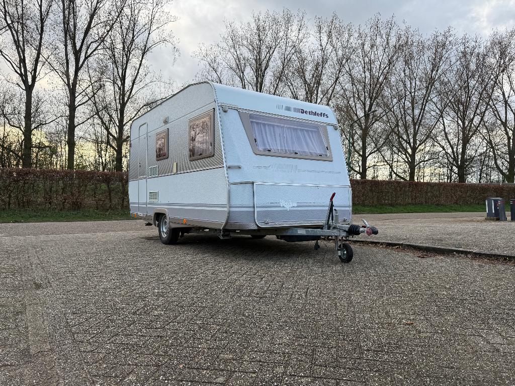 Dethleffs Rondo 440 TM 1996, Caravans en Kamperen, Schokbreker, Treinzit, 750 - 1000 kg, Tot en met 4
