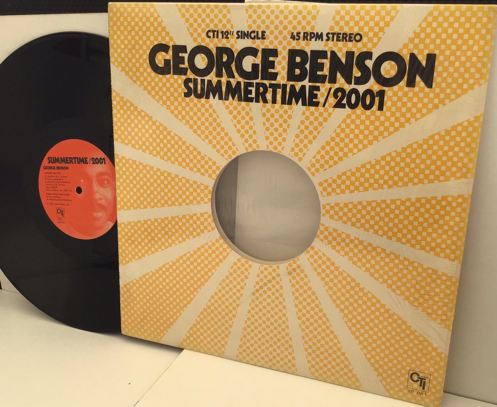 George Benson – Summertime / 2001 & Theme From Good King Bad, Ophalen of Verzenden, Zo goed als nieuw, 12 inch, Jazz