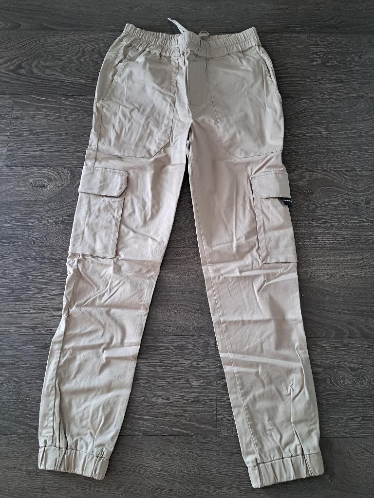 NIEUW cargo Broek Daily Aesthetikz  - S  36  jusa17, Kleding | Heren, Broeken en Pantalons, Beige, Nieuw, Ophalen of Verzenden