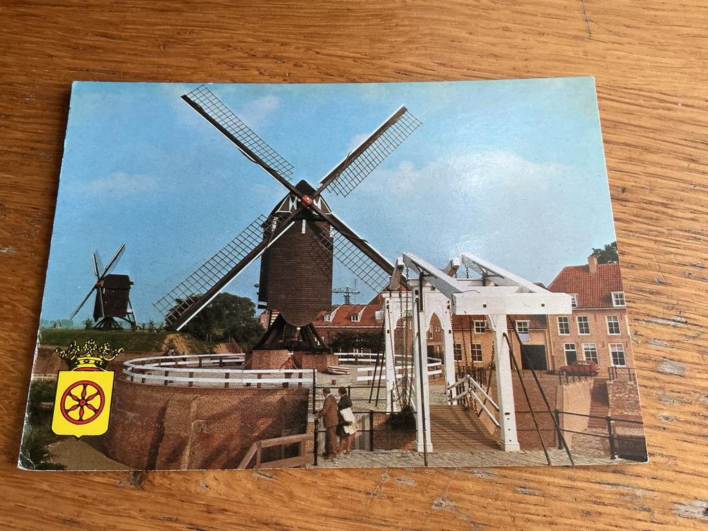 1235 molen Heusden, Ophalen of Verzenden