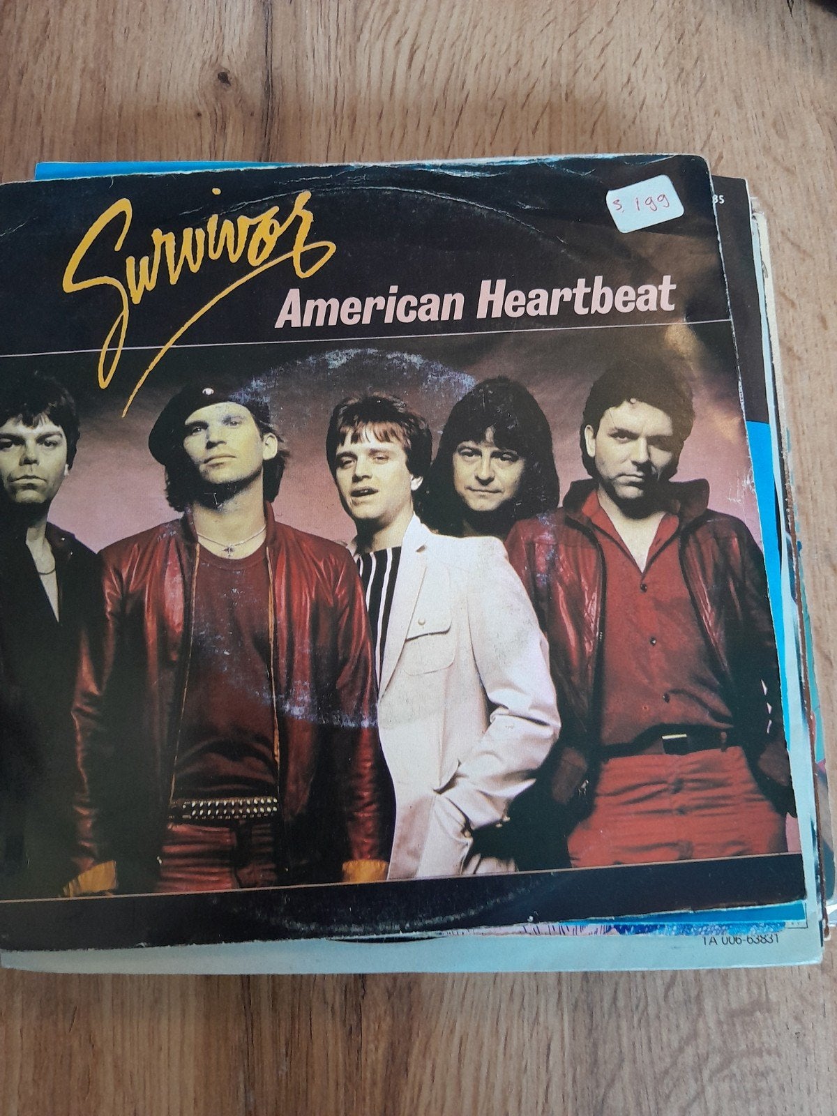 American heartbeat 7 inch survivor, Ophalen of Verzenden, Zo goed als nieuw, Pop