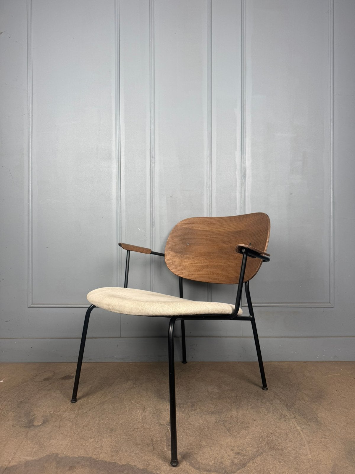 4 Menu / Audo Copenhagen Co design fauteuils, Huis en Inrichting, Hout, Minder dan 75 cm, Ophalen of Verzenden, Zo goed als nieuw