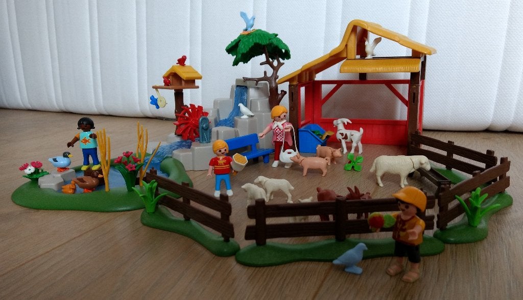 Playmobil - Kinderboerderij (4851), Gebruikt, Complete set, Overige typen, Ophalen of Verzenden