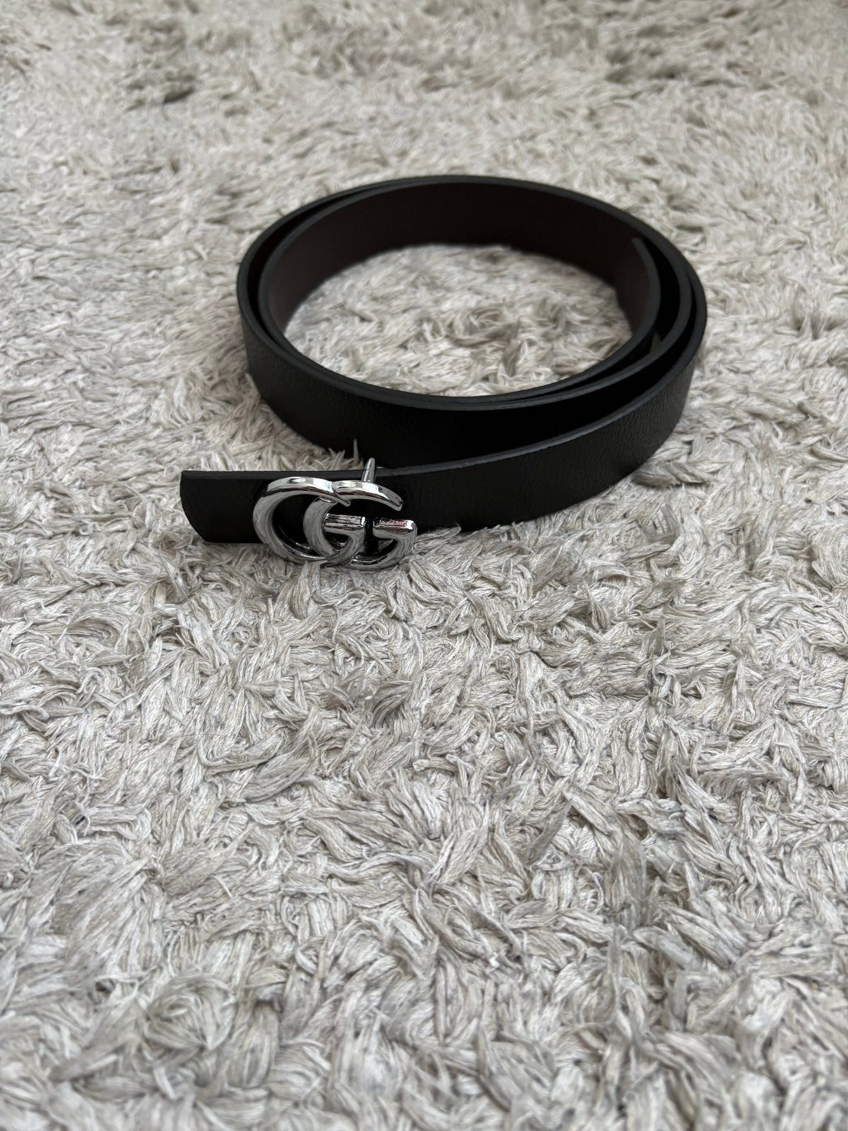 Gucci dames riem zilver, Kleding | Dames, Minder dan 3 cm, 100 cm of meer, Zwart, Nieuw