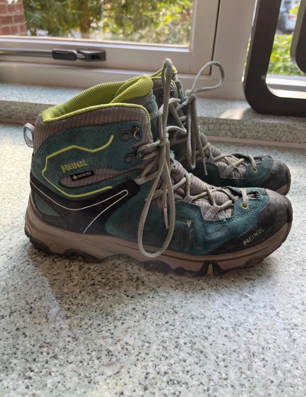 Meindl dames wandelschoenen maat 40 - kunnen nog een ronde m, Sport en Fitness, Bergsport en Wandelen, Ophalen of Verzenden, Gebruikt
