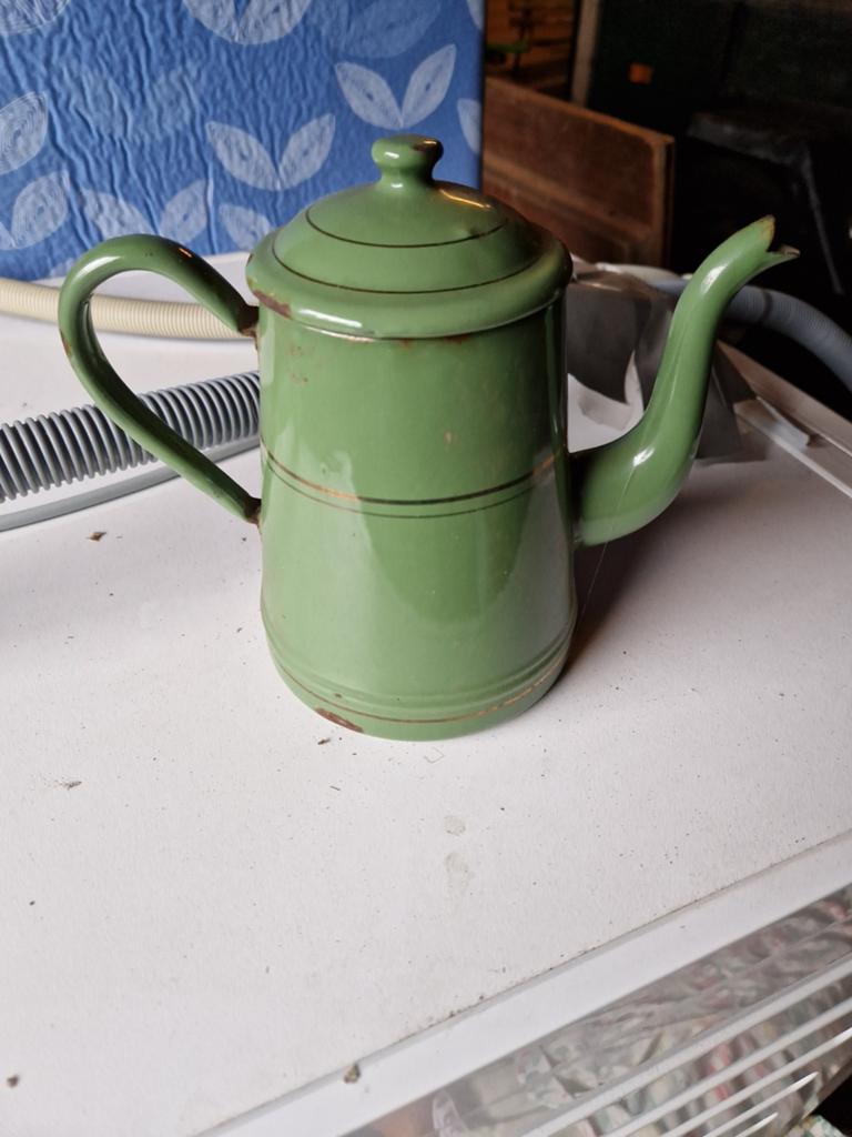 Emaille koffiepot, Ophalen of Verzenden