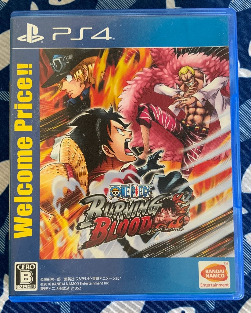 PS4 One Piece Burning Blood uit Japan!!, Spelcomputers en Games, Vechten, 2 spelers, Ophalen of Verzenden, Zo goed als nieuw