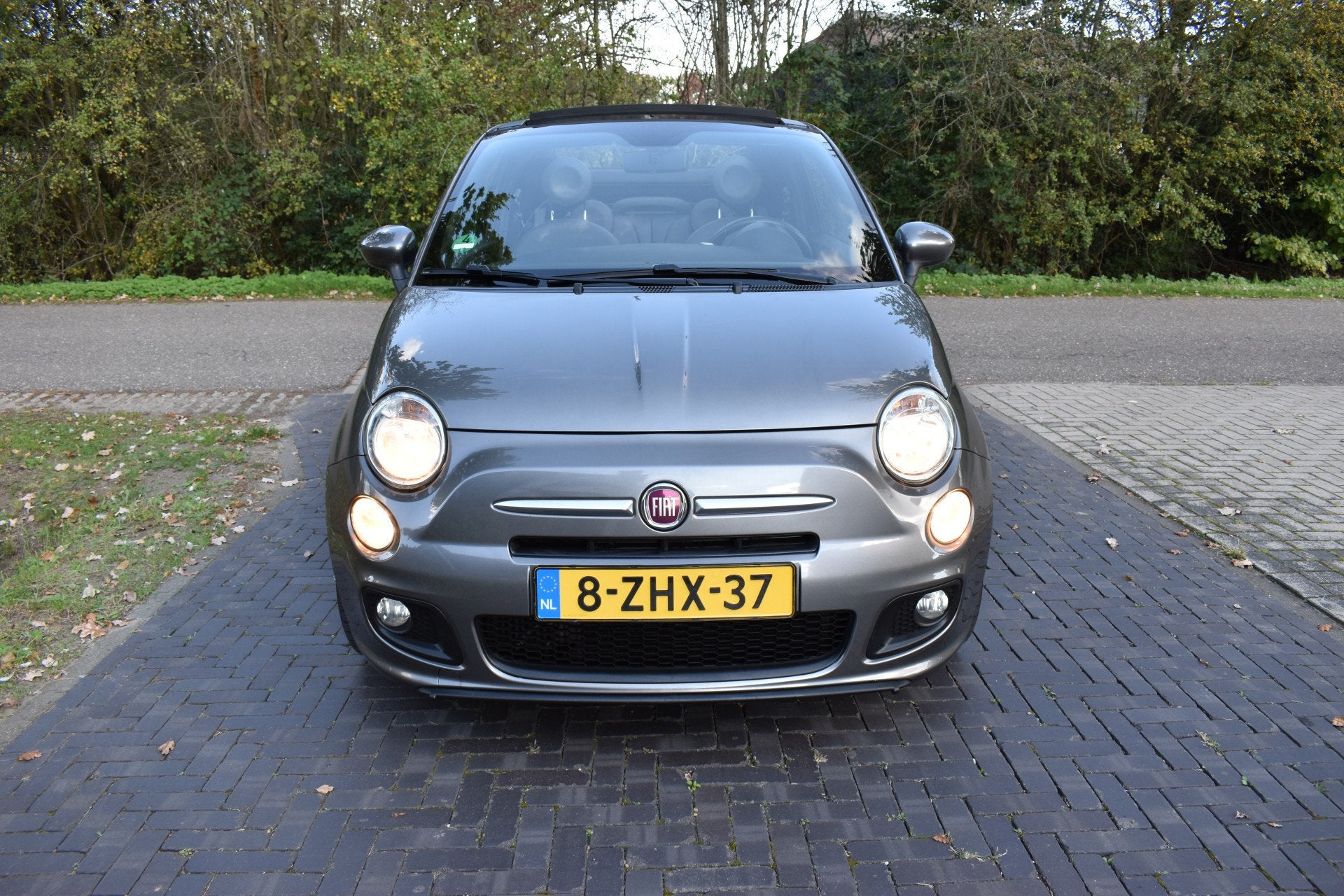 Fiat 500C 0.9 TwinAir Turbo 500S CABRIO SPORT MOOIE!, Auto's, Dealer onderhouden, 86 pk, Gebruikt, Cabriolet