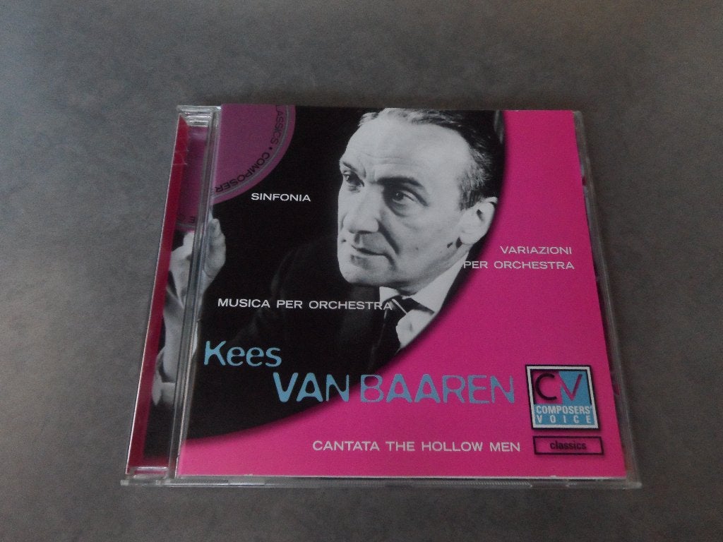 Kees van Baaren (1906-1970), NRPO Reinbert de Leeuw  - CD, Cd's en Dvd's, Verzenden, Modernisme tot heden, Gebruikt, Overige typen