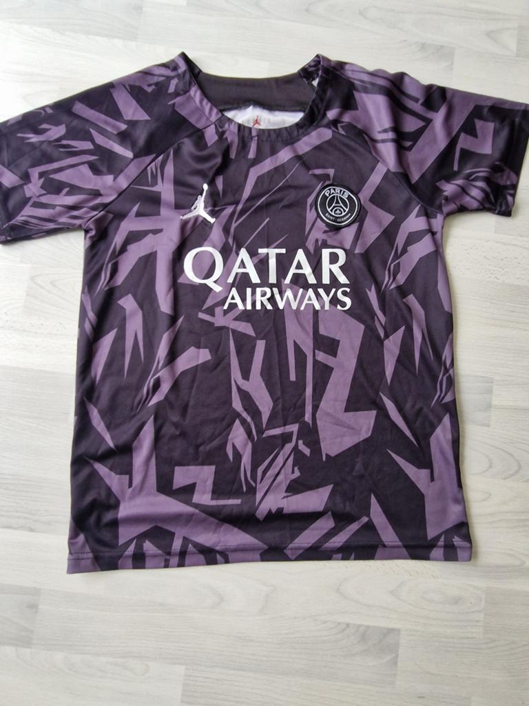 PSG Jordan Qatar Airways Voetbalshirt Maat S, Paars, Ophalen of Verzenden, Zo goed als nieuw, Voetbal