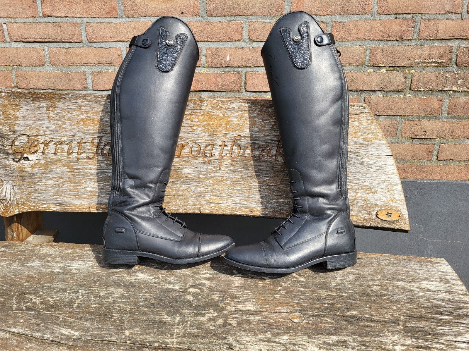 Qhp rijlaarzen Sasha maat 40 W, Dieren en Toebehoren, Dressuur, Ophalen of Verzenden, Zwart, Overige maten