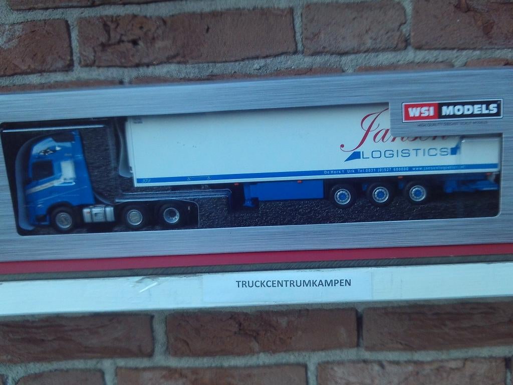 WSI  Volvo  FH  Aero  van  Jansen  Urk., Ophalen of Verzenden, Nieuw, Bus of Vrachtwagen, Wsi